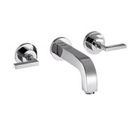Hansgrohe hansgrohe Axor Citterio Kit de montage complet mitigeur lavabo encastré, avec leviers, chrome Quantité:1