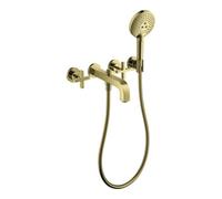 Hansgrohe hansgrohe Axor Citterio Kit de montage fini Robinet baignoire encastré 3 trous, avec KrG, finition or poli opt Quantité:1