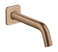 Hansgrohe hansgrohe Axor Citterio M Bec de baignoire, saillie 182 mm, or rouge brossé Quantité:1