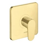 Hansgrohe hansgrohe Axor Citterio M Ensemble complet Mitigeur encastré douchette, 1 jet, laiton brossé Quantité:1