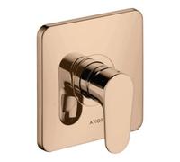 Hansgrohe hansgrohe Axor Citterio M Ensemble complet Mitigeur encastré douchette, 1 jet, or rouge poli Quantité:1