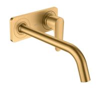 Hansgrohe hansgrohe Axor Citterio M Ensemble complet Mitigeur lavabo encastré, bec 227 mm, avec plaque, brossé bronze Quantité:1