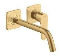 Hansgrohe hansgrohe Axor Citterio M Ensemble complet Mitigeur lavabo encastré, H 227 mm, avec rosace, optique or brillant Quantité:1