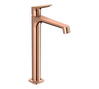hansgrohe AXOR Citterio Mitigeur monocommande de lavabo pour lavabo sans garniture de vidage, 34127300, Couleur: Rouge poli or