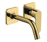 Hansgrohe hansgrohe Axor Citterio M Mitigeur lavabo encastré, A 167 mm, avec rosace, or poli Quantité:1
