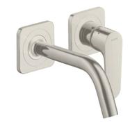 Hansgrohe hansgrohe Axor Citterio M Mitigeur lavabo encastré, A 167 mm, rosé, aspect acier inoxydable Quantité:1