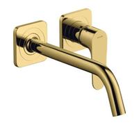 Hansgrohe hansgrohe Axor Citterio M Mitigeur lavabo encastré, A 227 mm, avec rosace, or poli Quantité:1