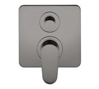 Hansgrohe hansgrohe Axor Citterio M Set complet Mitigeur bain mural, chrome noir poli Quantité:1