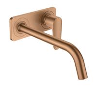 Hansgrohe hansgrohe Axor Citterio M Set complet Mitigeur lavabo encastré, A 227 mm, avec plaque, bronze brossé Quantité:1