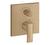 Hansgrohe hansgrohe Axor Citterio Set de montage complet Mitigeur baignoire encastré, levier, bronze brossé Quantité:1