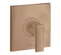 Hansgrohe hansgrohe Axor Citterio Set de montage complet Mitigeur douche encastré, HG, brossé or rouge Quantité:1