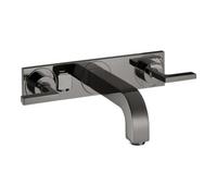 Hansgrohe hansgrohe Axor Citterio Set de montage complet mitigeur lavabo encastré 3 trous, levier, bleu poli Quantité:1