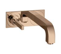Hansgrohe hansgrohe Axor Citterio Set de montage complet Mitigeur lavabo encastré, poignée à broche, A 220 mm, po r g Quantité:1