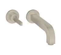 Hansgrohe hansgrohe Axor Citterio Set de montage complet Mitigeur lavabo encastré, poignée à broche, L 220 mm, sans chrome Quantité:1