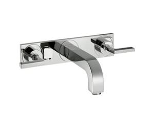 Hansgrohe hansgrohe Axor Citterio Set de montage complet UP-3-L Robinet lavabo, avec leviers, chrome Quantité:1