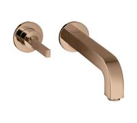 Hansgrohe hansgrohe Axor Citterio Set de montage prêt à l'emploi Mitigeur lavabo encastré, avec poignée à goupille, L 220 mm, po r g Quantité:1