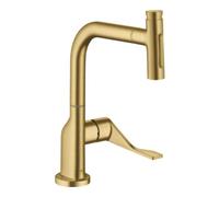 Hansgrohe hansgrohe Axor Citterio SPT 230 Se 2jet mit Ausziehbrause und sBox, brossé or Quantité:1