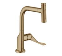 Hansgrohe hansgrohe Axor Citterio SPT 230 Se 2jet mit douchette extractible et sBox, bronze brossé Quantité:1