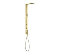 Hansgrohe hansgrohe Axor D-Pane Composition Douche m TH, KB, 110x220mm, 1 an, SB, brossé Quantité:1