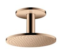 hansgrohe Axor douche de tête 35297300 avec raccordement au plafond, or rouge poli