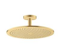 Hansgrohe hansgrohe Axor douche de tête plafond, 350 mm, 1 an, or brossé optique Quantité:1