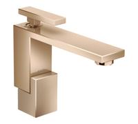 Hansgrohe hansgrohe Axor Edge Mitigeur lavabo 130, bec 160 mm, diamanté, rouge or poli Quantité:1