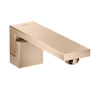 hansgroe AXOR Bec de baignoire, taillé en diamant, 46411300, Couleur: Rouge poli or