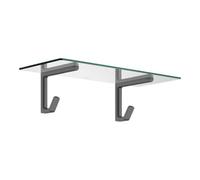 Hansgrohe hansgrohe Axor Étagère universelle 600 mm, pour serviette de bain, chrome noir brossé Quantité:1