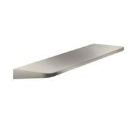 Hansgrohe hansgrohe Axor Étagère Universelle Circulaire 400x110mm, fixation murale, aspect inox Quantité:1