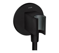 Hansgrohe hansgrohe Axor Fixfit unité porte-rouleau ronde, avec arrêt, mat noir Quantité:1