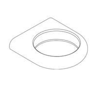 hansgrohe couvercle Axor Logo pour élément de maintien 96110000 chromé