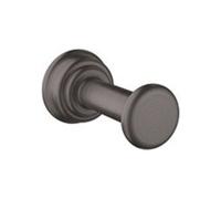 Hansgrohe hansgrohe Axor Montreux Crochet à serviette Métal, fixation murale, chrome noir brossé Quantité:1
