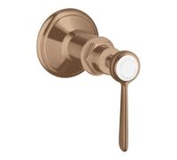 Hansgrohe hansgrohe Axor Montreux Kit de montage fini mitigeur encastré, levier, or rouge brossé Quantité:1