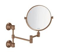 Hansgrohe hansgrohe Axor Montreux miroir de rasage noir, inclinable, fixation murale, brossé ral Quantité:1