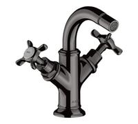 Hansgrohe hansgrohe Axor Montreux Mitigeur bidet 2 trous A 104 mm, avec croix, tirette, bleu Quantité:1