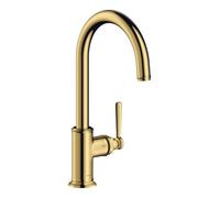Hansgrohe hansgrohe Axor Montreux Mitigeur évier 260 avec bec pivotant, optique or poli Quantité:1