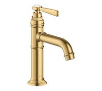 Hansgrohe hansgrohe Axor Montreux Mitigeur lavabo 100 A 142 mm, sans garniture, or brossé optique Quantité:1