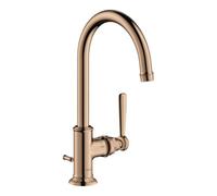 Hansgrohe hansgrohe Axor Montreux Mitigeur lavabo 210 A 175 mm, avec tirette, chromé poli or rose Quantité:1