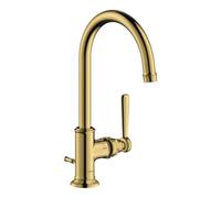 Hansgrohe hansgrohe Axor Montreux Mitigeur lavabo 210 A 175 mm, avec tirette, or poli optique Quantité:1