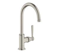 Hansgrohe hansgrohe Axor Montreux Mitigeur lavabo 210 A 175 mm, sans garniture, aspect acier inoxydable Quantité:1