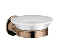 hansgrohe AXOR Porte-savon Montreux, 42033300, Couleur: Rouge poli or