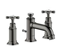 Hansgrohe hansgrohe Axor Montreux Robinet lavabo 3 trous 143 mm, avec croix, tirette, bleu po vc Quantité:1