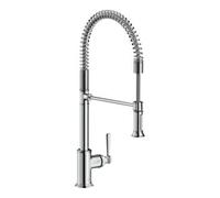 hansgrohe AXOR Montreux DN 15 Mitigeur monocommande de cuisine 210 Semi-Pro, 16582000, Couleur: chrome