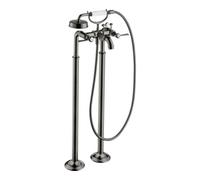 Hansgrohe hansgrohe Axor Montreux Set de montage complet Mitigeur évier deux poignées, sol, m HG, bleu poli vc Quantité:1