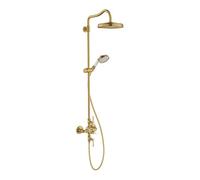 Hansgrohe hansgrohe Axor Montreux Showerpipe m TH, douche de tête 240 mm, 1 an, or brossé opt. Quantité:1