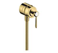 Hansgrohe hansgrohe Axor Montreux Vanne d'arrêt Stop avec clapet anti-retour, levier, or poli Quantité:1