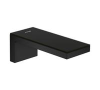 Hansgrohe hansgrohe Axor MyEdition A Bec de baignoire 176 mm, blanc mat, noir mat/verre noir brillant Quantité:1