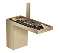 Hansgrohe hansgrohe Axor MyEdition A Mitigeur lavabo 110 150 mm, bec pivotant, sans plaque, bronze brossé Quantité:1