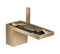 Hansgrohe hansgrohe Axor MyEdition A Mitigeur lavabo monocommande 151 mm, brosse bronze Quantité:1