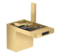 Hansgrohe hansgrohe Axor MyEdition A Mitigeur monocommande pour bidet 121 mm, avec poussoir, sans vidage, finition or optique Quantité:1